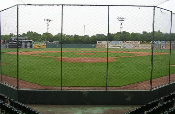 The view of the field - Rickwood Field
